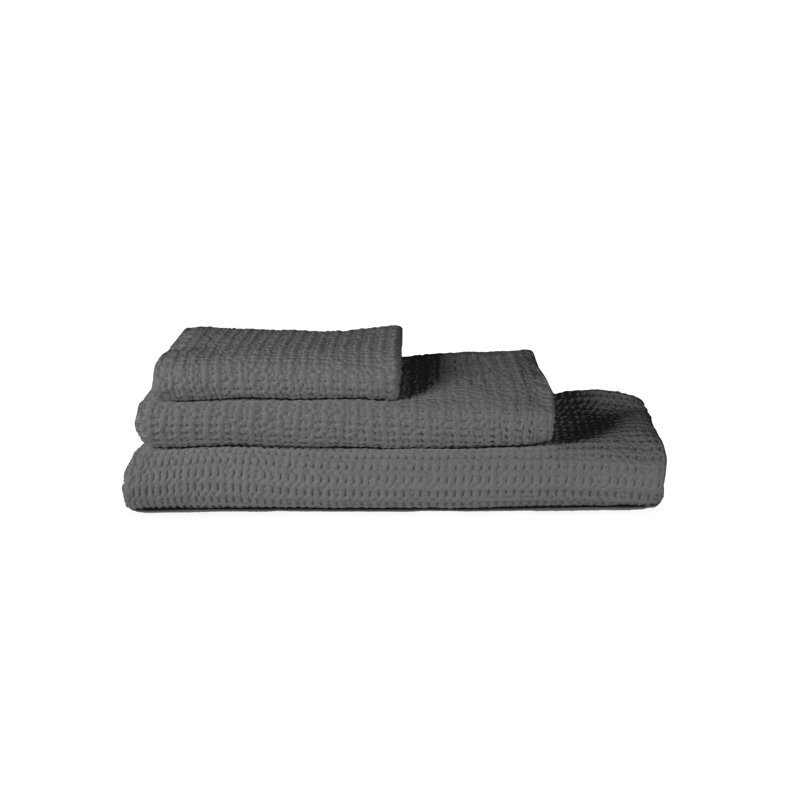 Simple Towel, Dark Gray, Hand Towel - 1 Pack