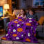 Couverture en molleton imprimé Halloween