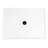 Brillare Matte White Solid Surface Rectangular Vessel Sink
