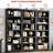23.6" W Farmhouse Bookcase with Adjustable Shelves, Rustic Floor Standing Open Display Storage Rack, Anti-Slip Bookshelf for Home Office, Living Room & Study-Black，6-Tier-942278210-942278208