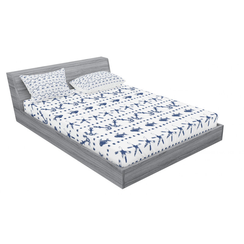 Microfiber Sheet Set, Full/Double Sheet Set with 2 Pillowcases