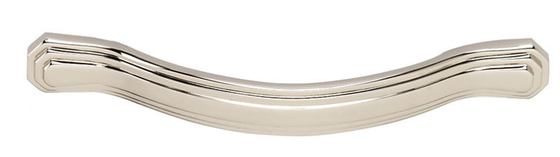 Geometric Arch Pull, Polished Nickel