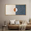 Sun and Moon Radiant Dawn Abstract Sunburst, reproduction d'art sur toile-96074510-111568093