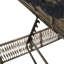  Ensemble de 3 chaises longues en rotin PE standard gris-2056386441-2056386487