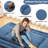 105gsm 100% Polyester Brushed Fabric Sponge Tatami Mat Japanese Style Plain Color Soft Durable Floor Mat Comfortable Home Mat-90082970