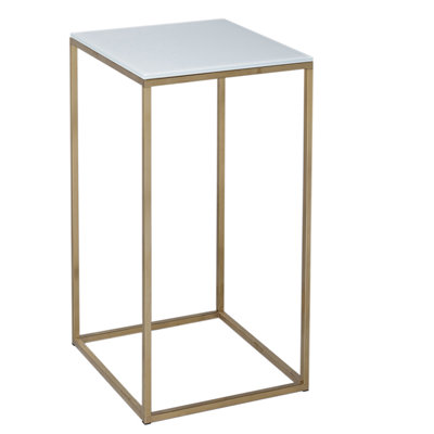 Licata Glass Top End Table