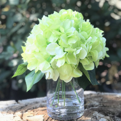 Arrangement de hortensia en vase