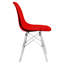 Chaise d'appoint moulée avec base en acrylique-1836140672