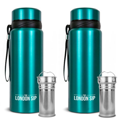 Infuser Bottle 2-pack, 25oz, Blue