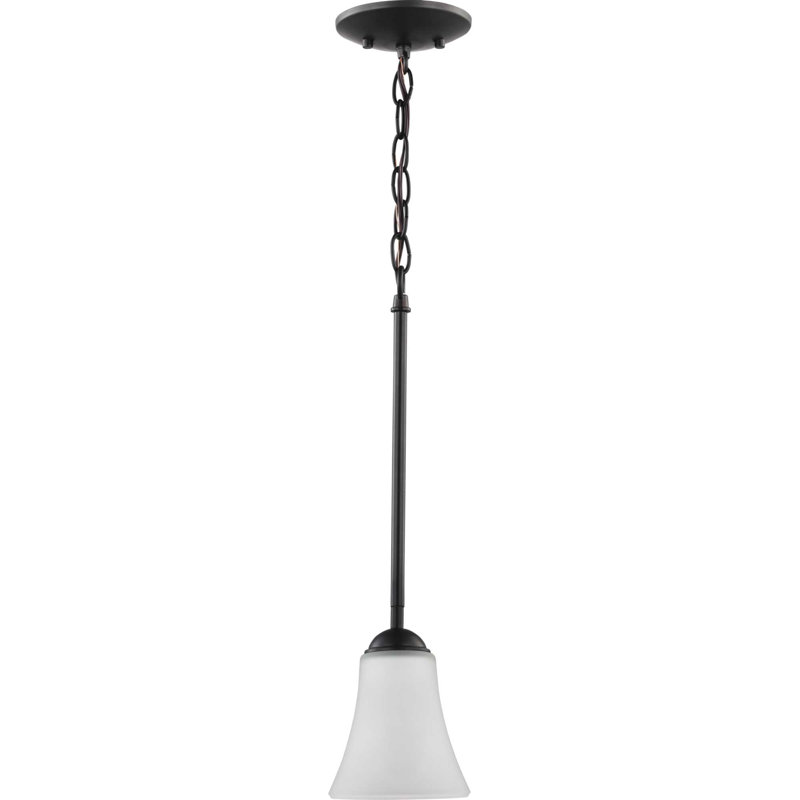 Francisca 1 - Light Single Pendant, Black
