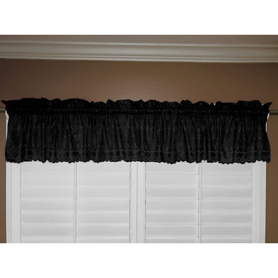 Cotton Eyelet Window Valance 58" Wide