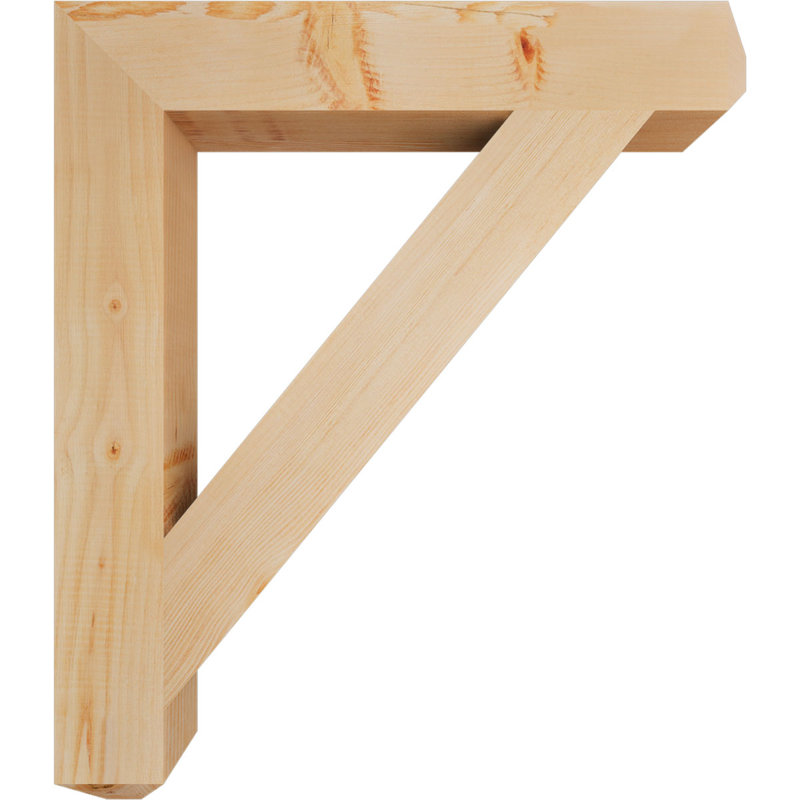 Support pour artisan traditionnel, H 30 po x l 3,5 po x P 26 po, Douglas (lisse)