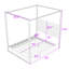 Lit plateforme à baldaquin Upholstery-216019924-216019922