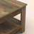 Weddel Basilico 31.3" Transitional Square Coffee Table With Storage