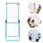 36" x 24" Double Sided Height/Angle Adjustable Magnetic White Board