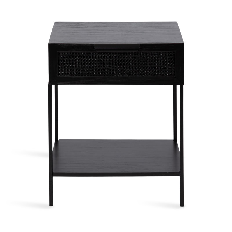 Rattan Side Table for Living Room