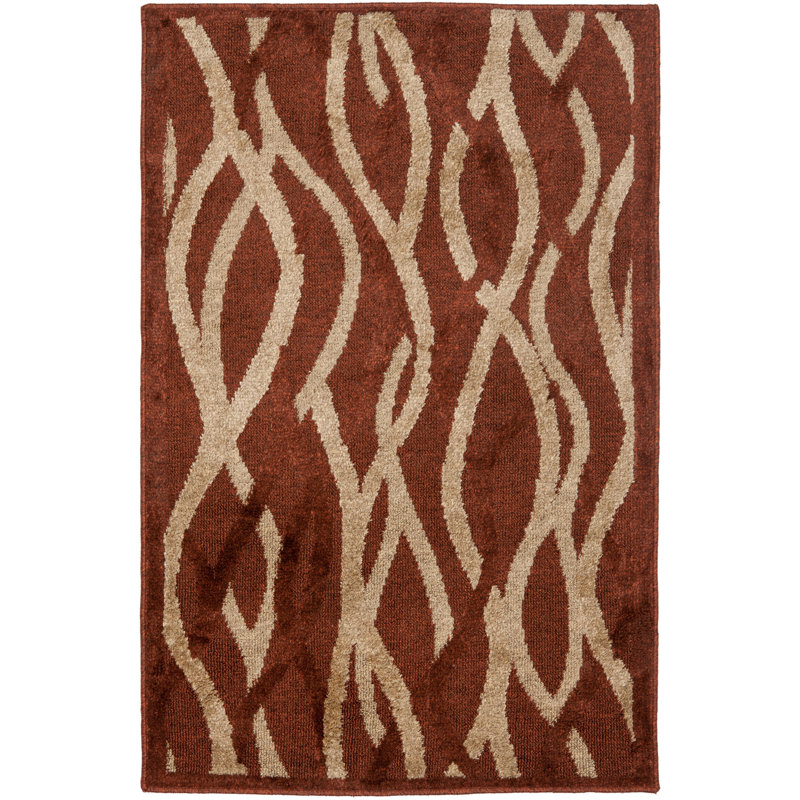 Solei Kashmir Performance Abstract Rug, Rectangle 5' x 8'