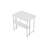 Folding Desk Small Foldable Desk for Small Space, 31.5 Inches Writing Computer Desk in Study, Home Office Foldable Office Desk for Bedroom 80*58,white