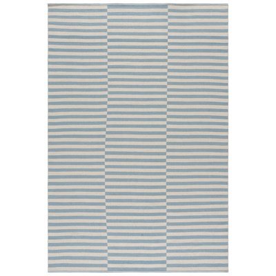 Dunkin Striped Cotton Hand Woven Area Rug