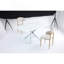 Table de salle à manger rectangulaire moderne en verre, 59,06 pouces de granit avec une structure en métal. Ensemble de table de cuisine pour salle à manger, table de fête, table de conférence, salon, bureau, café, cuisine à domicile, chambre à coucher-972714606