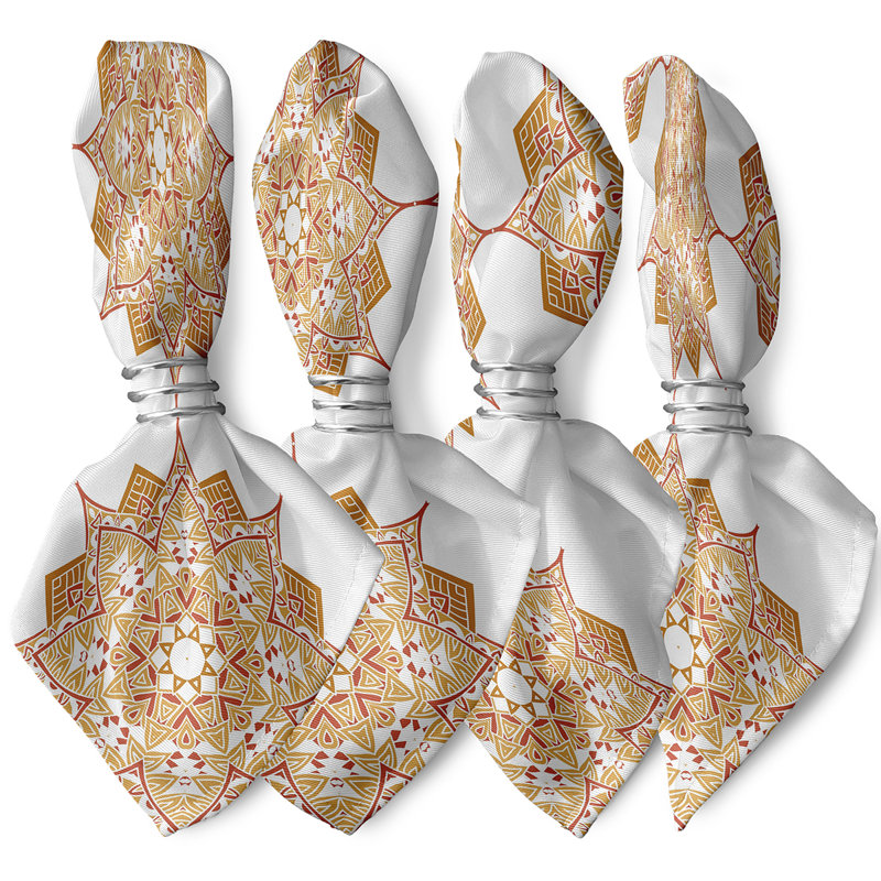 Ensemble de serviettes 4 pièces Groth, Doré