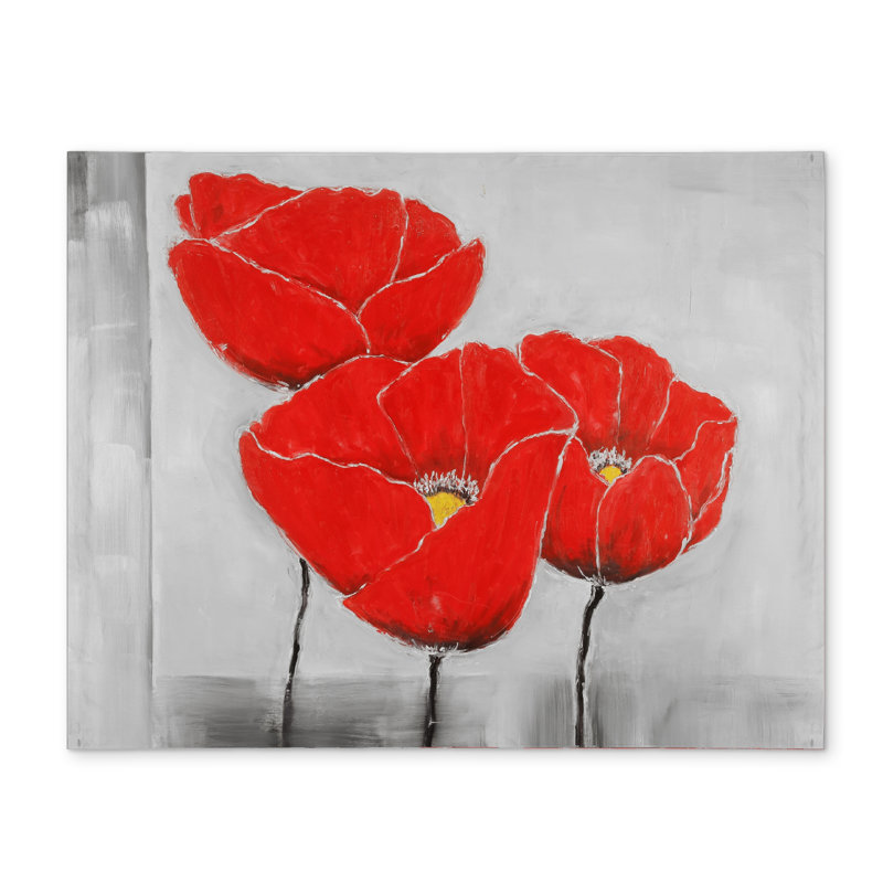 Napperon Three Poppies
