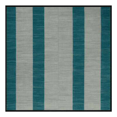 Machine Washable Checkered Gray Area Rug