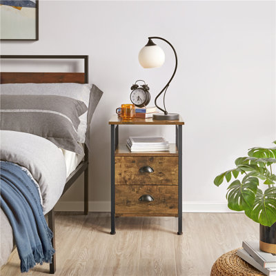 Side Table with Storage
