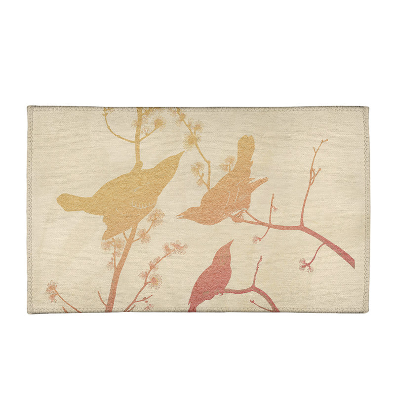 Chenille Animal Print Indoor Rug, Rectangle 2' x 3'