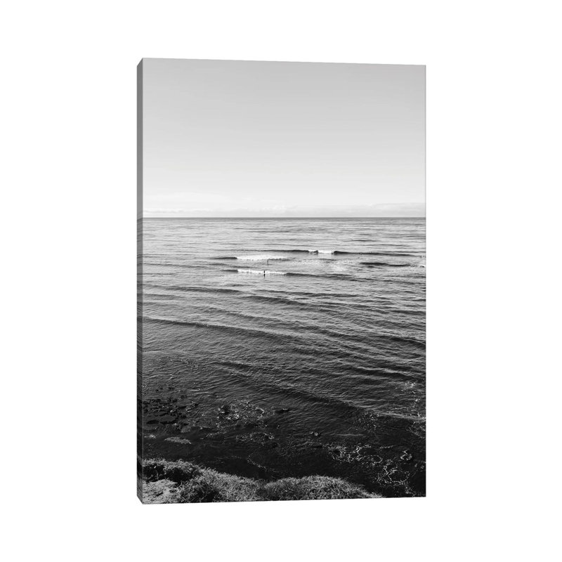 Sunset Cliffs Surfers III by Bethany Young - Print on Canvas, Wrapped Canvas, 101.6cm H x 66.04cm W x 3.81cm D