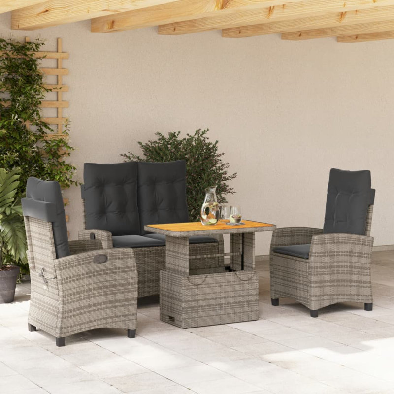 Ensemble repas avec coussins Red Barrel Studio®
