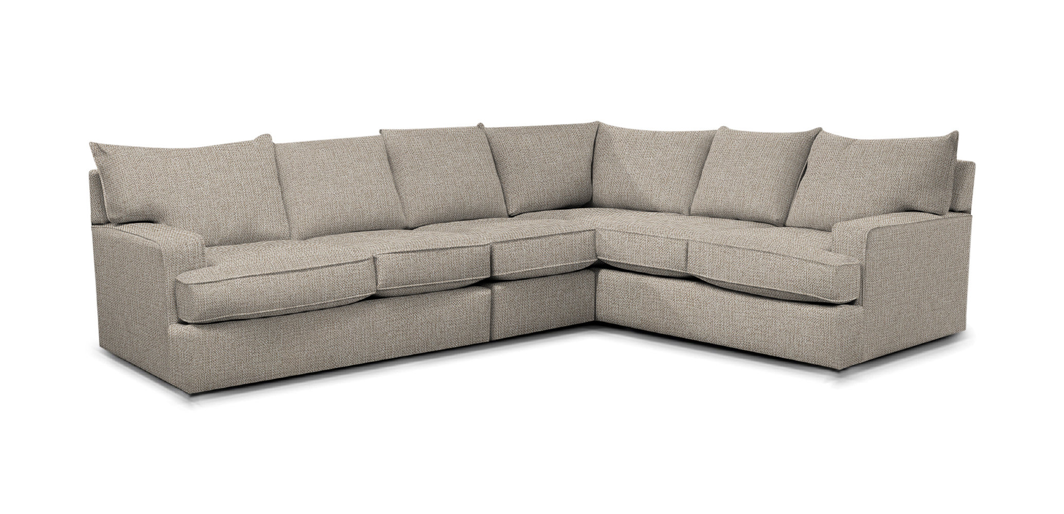 Latitude Run® Yukio 124 x 98 Corner Sectional in Revolution