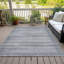 Tapis intérieur / extérieur gris lavable à la machine Xhevrie-112171276