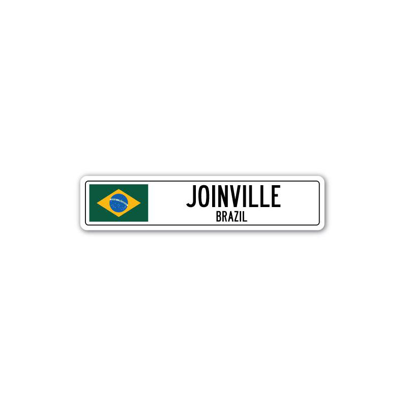 Plaque de rue en aluminium, drapeau de l'Iran, H 7 po x l 30 po x P 1 po