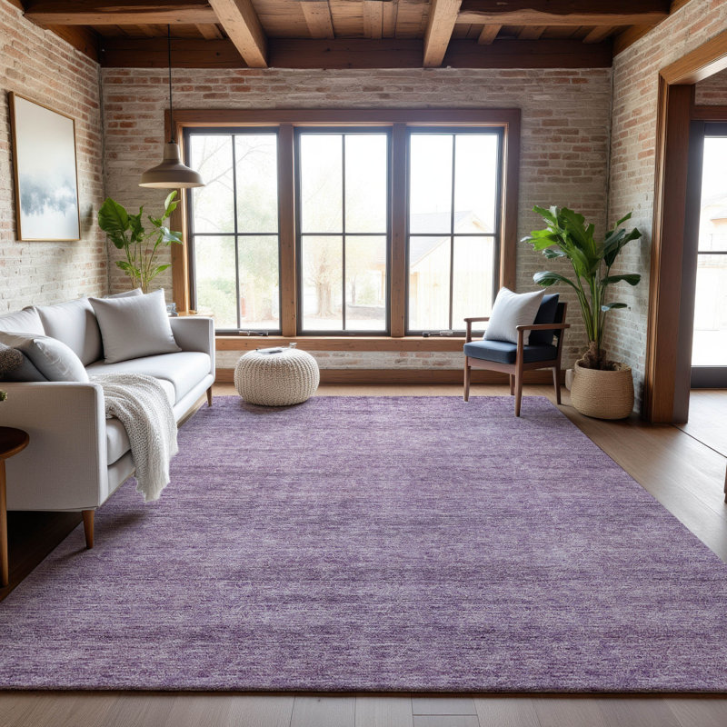 Premium Machine Washable Gurubaksh AMF1163 Modern Rug, Rectangle 9' x 12'