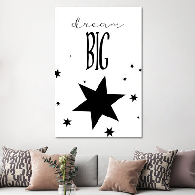 Dream Big by Leah Straatsma - Wrapped Canvas Print