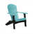 Bleu Aruba avec noir