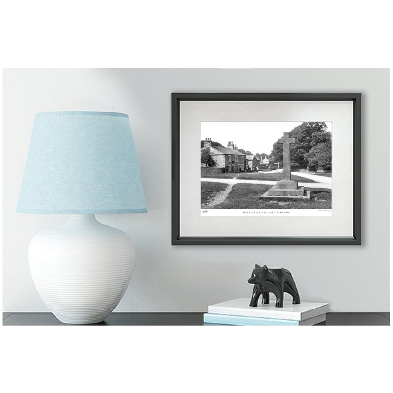 Over Kellet, Village Green 1918 - Single Picture Frame Print, 60cm H x 80cm W x 2.3cm D