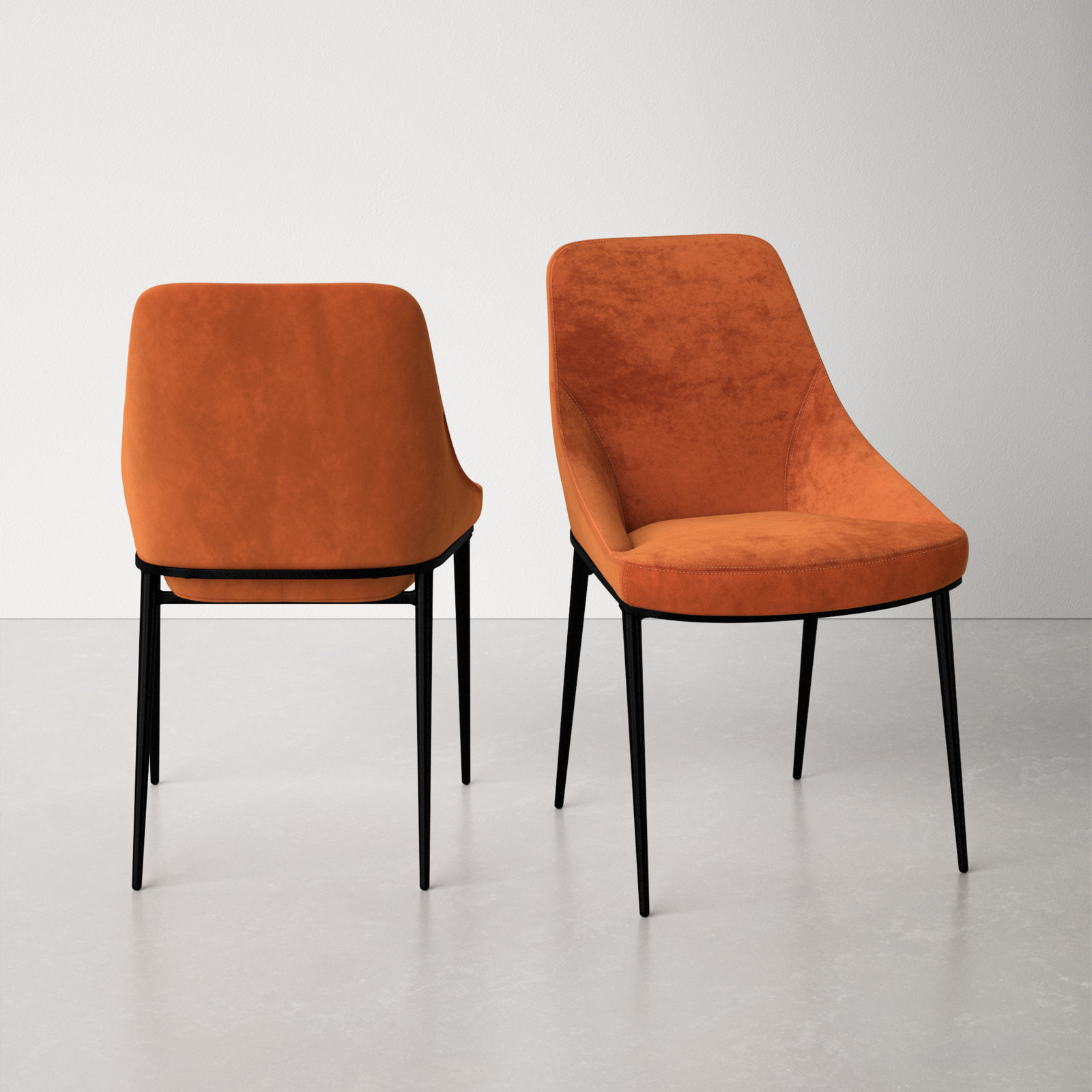 Halcyon Side Chair, Burnt Orange