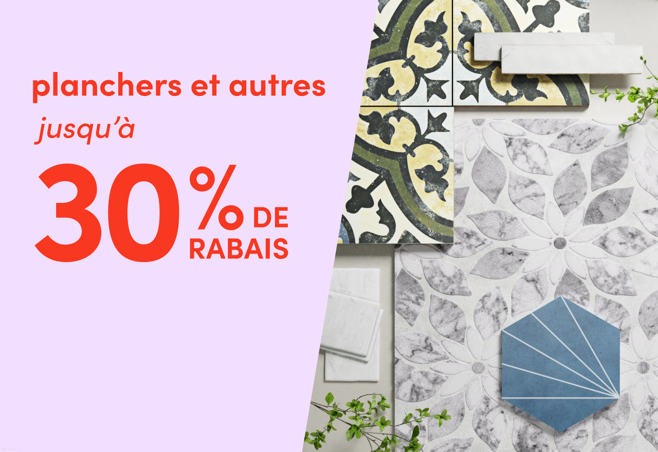 planchers et autres en solde