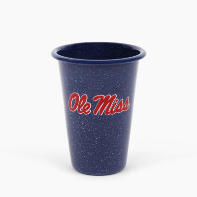 Crow Canyon Enamelware U of Mississippi 14oz Tumblers