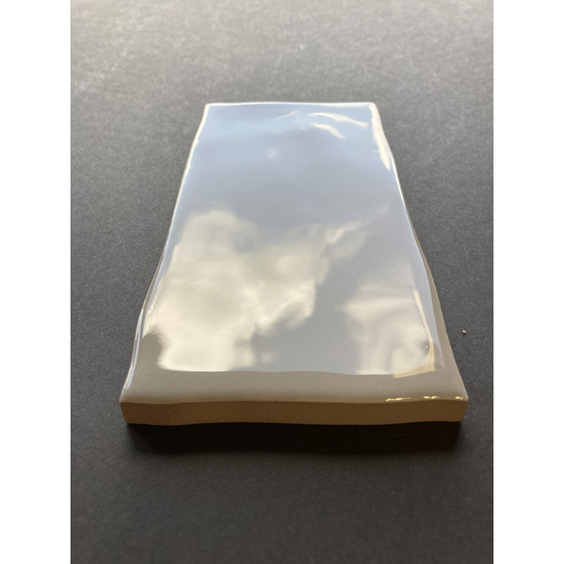 Guastavino 3" x 6" Ceramic Subway Tile, Silver Fox
