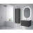 Aleemah 24'' Single Bathroom Vanity with Ceramic Top-238280249