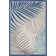 Cephas Floral Dark Blue/Aqua/Cream Indoor/Outdoor Area Rug