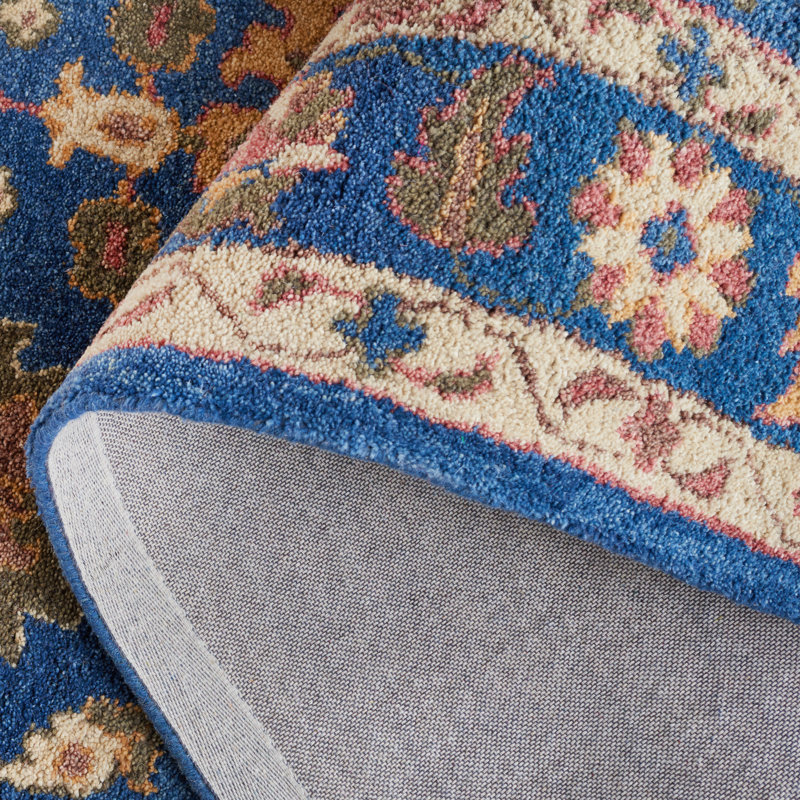 Longkesh Wool/Cotton Area Rug, Rectangle 5' x 8'