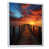 White Floater Framed