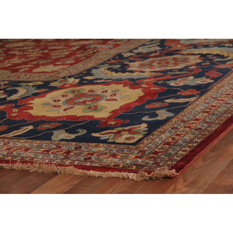 Tabriz Hand Woven Wool Oriental Area Rug, Rectangle 14' x 19'6"