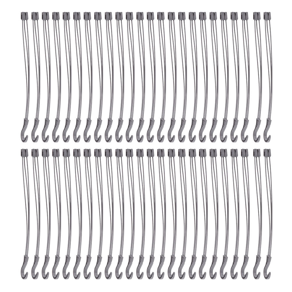 Crochets Suspendus 4 Pièces - Crochets Muraux Pour Plantes Et Paniers - Noirs Et Blancs