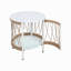 Table d'appoint d'extérieur 17,32 po Bohemian Garden