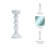 Elegant Sculptural Glass Candle Holder with Glam Design and Decorative Taper Silhouette-1523554200-1523554203